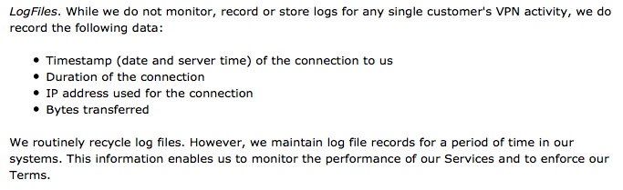 IPVanish Logs